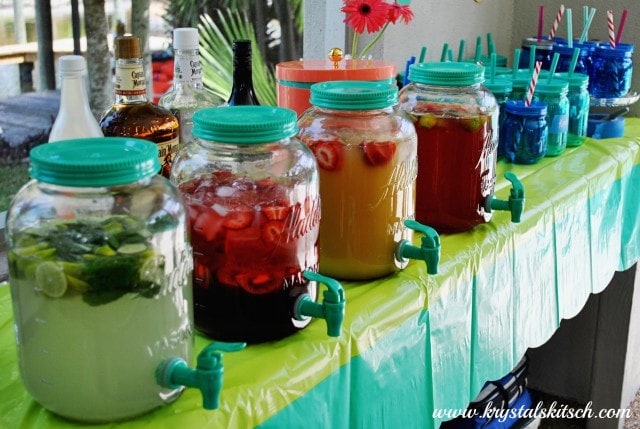 Aladdin Mason Jar Drink Dispensers