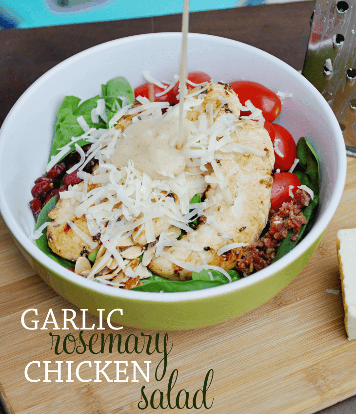 Garlic Rosemary Chicken Salad