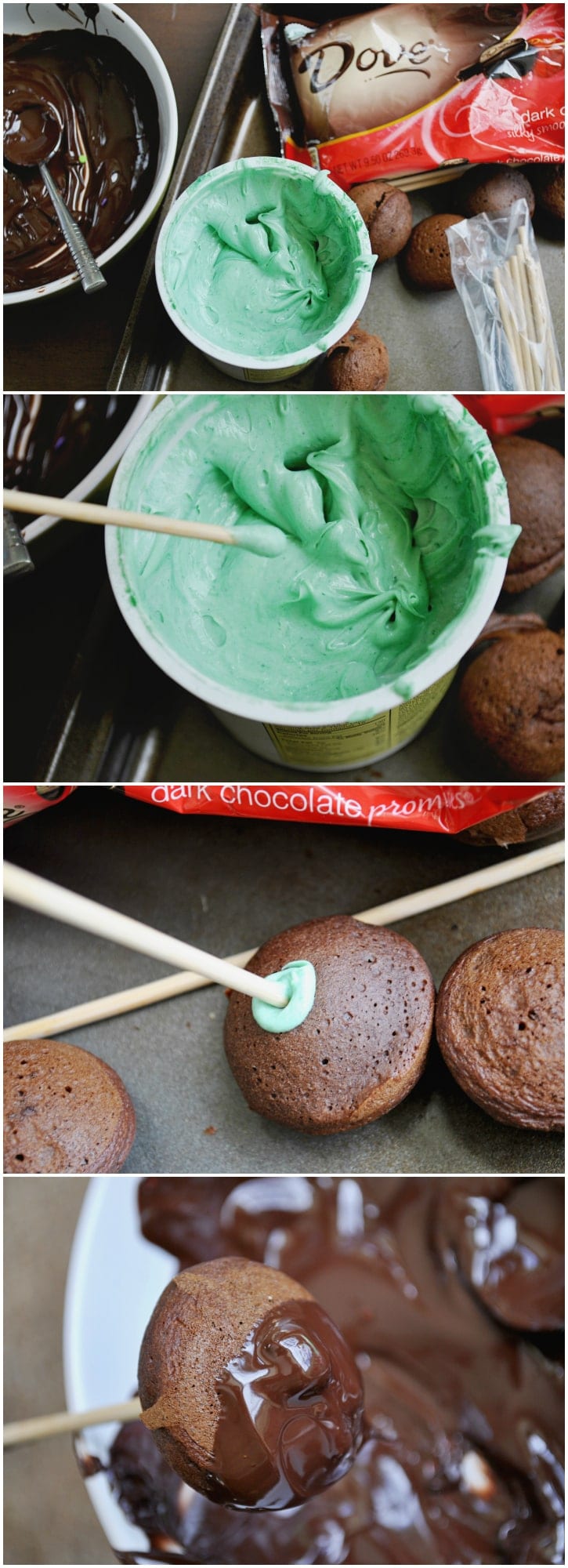 Dove Dark Chocolate Cake Pops Recipe
