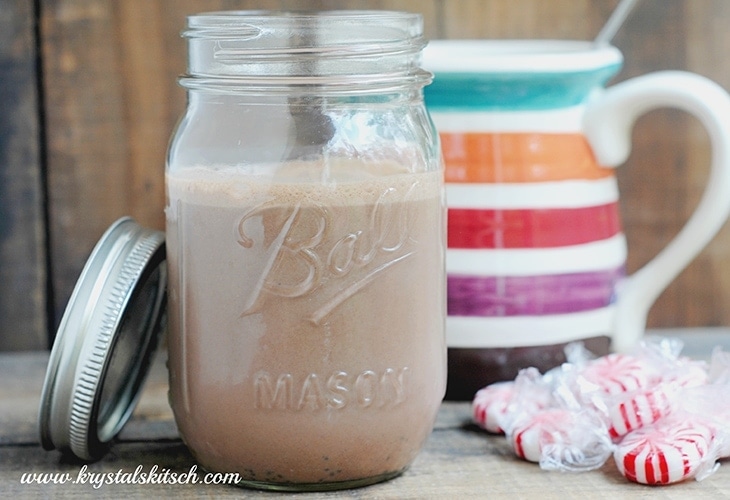 Peppermint Mocha Coffee Creamer