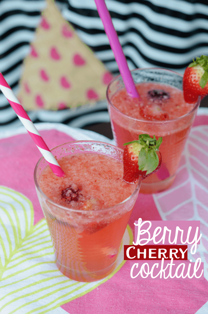 Berry Cherry Cocktail
