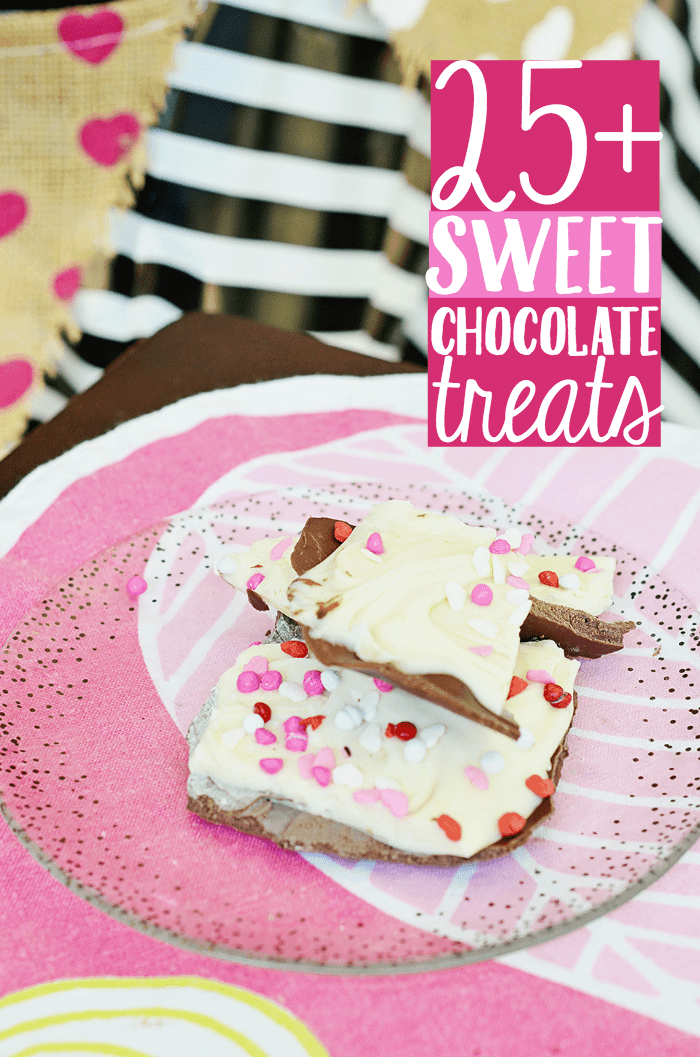 25+ Sweet Chocolate Treats: White Chocolate Bark