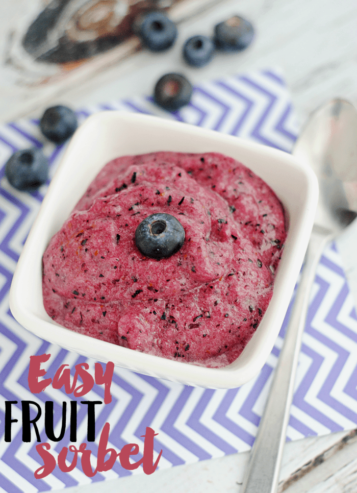 Easy Fruit Sorbet