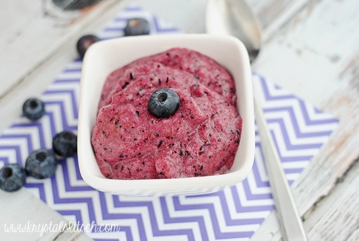 Easy Fruit Sorbet