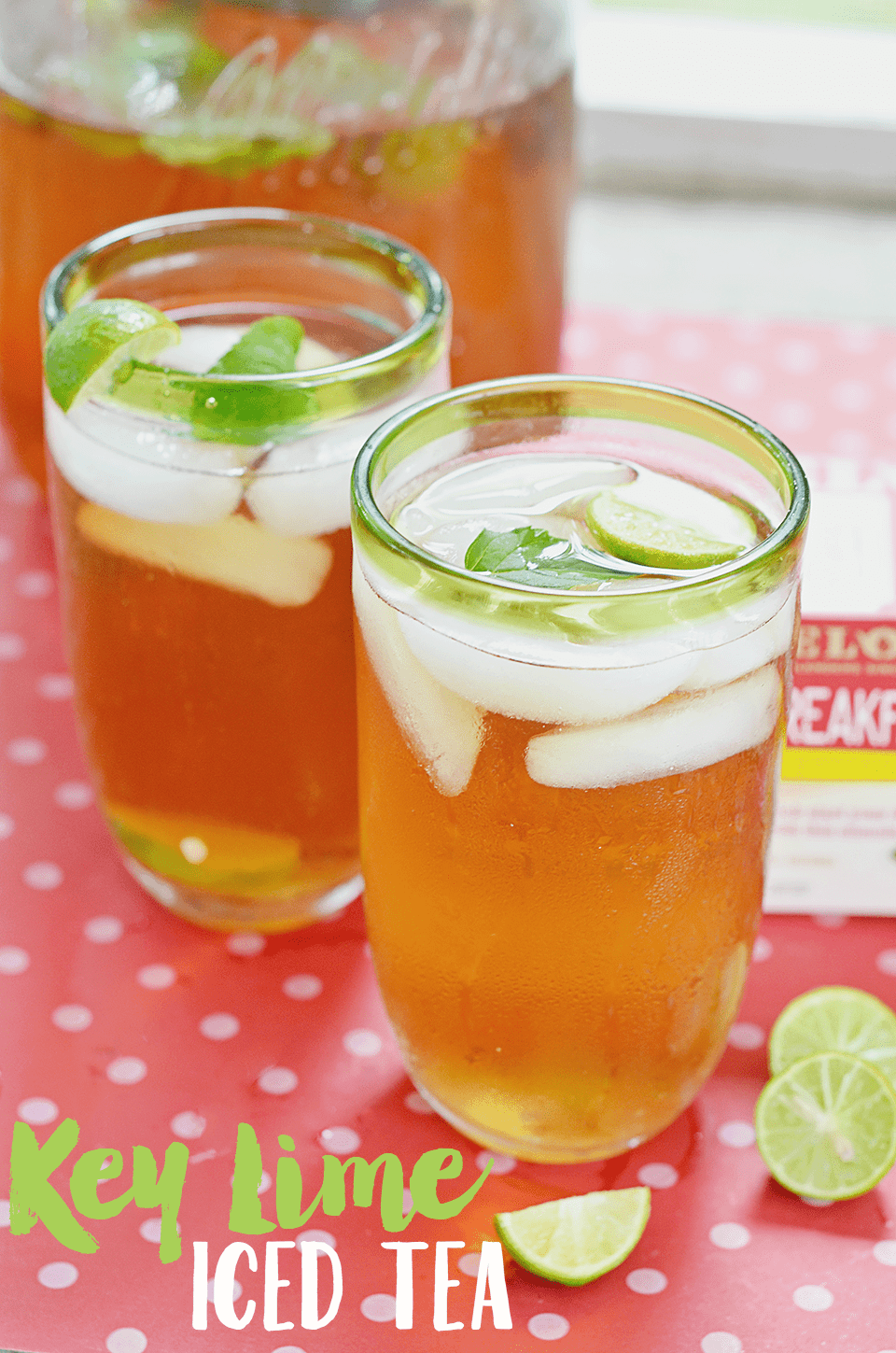 Key Lime Iced Tea