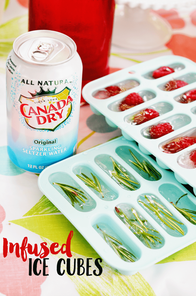 Infused Ice Cubes