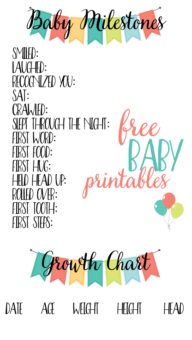 Free Baby Printables