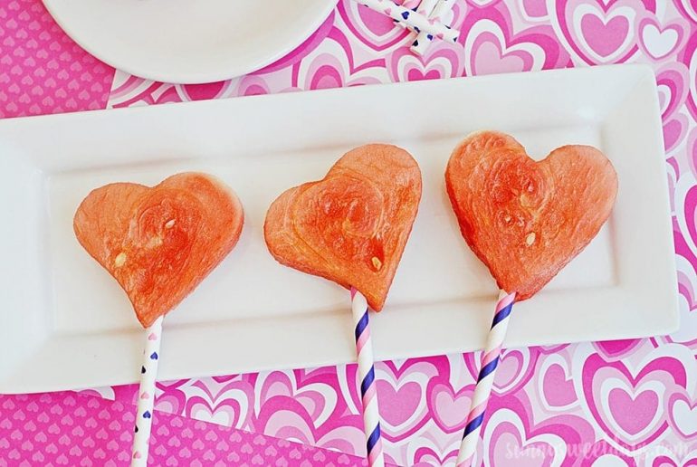 Frozen Watermelon Pops