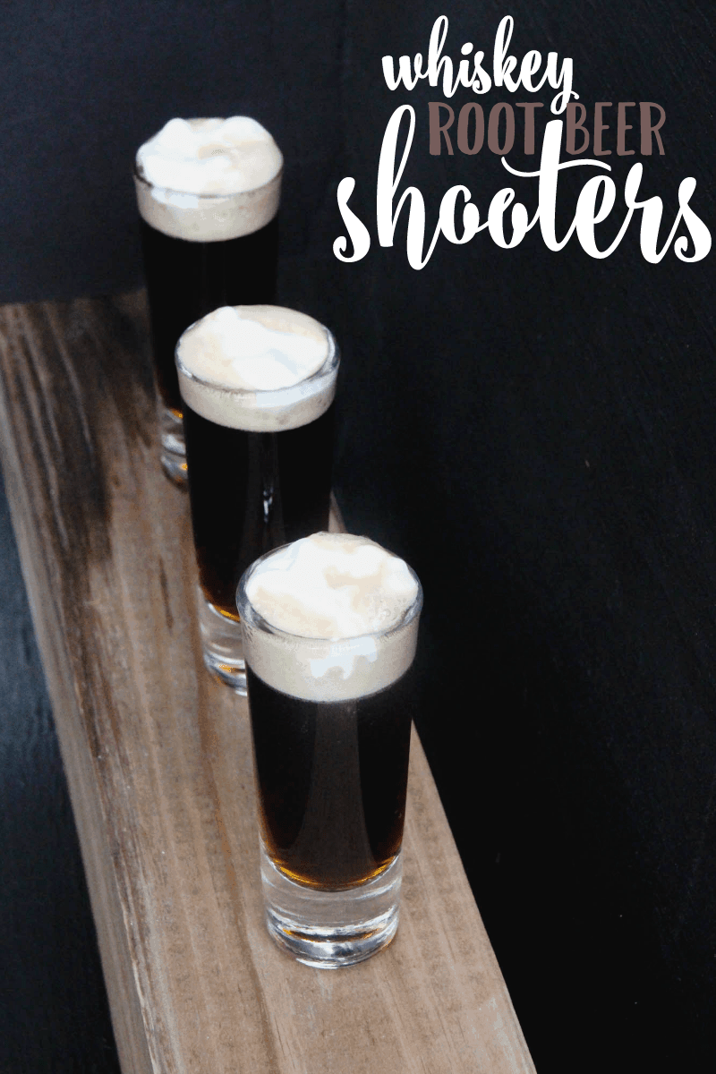 Whiskey Root Beer Shooters