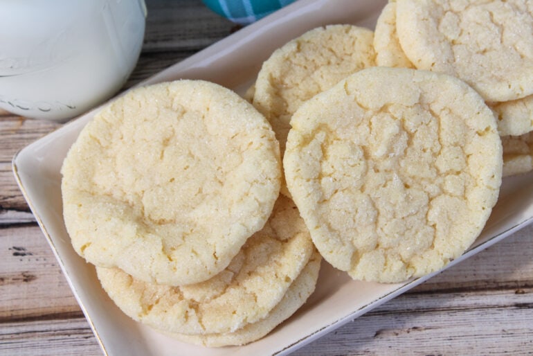 Lemon Sugar Cookies Recipe