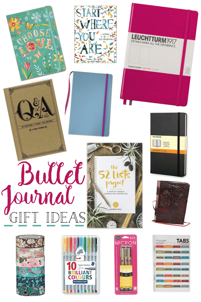 Bullet Journal Gift Ideas