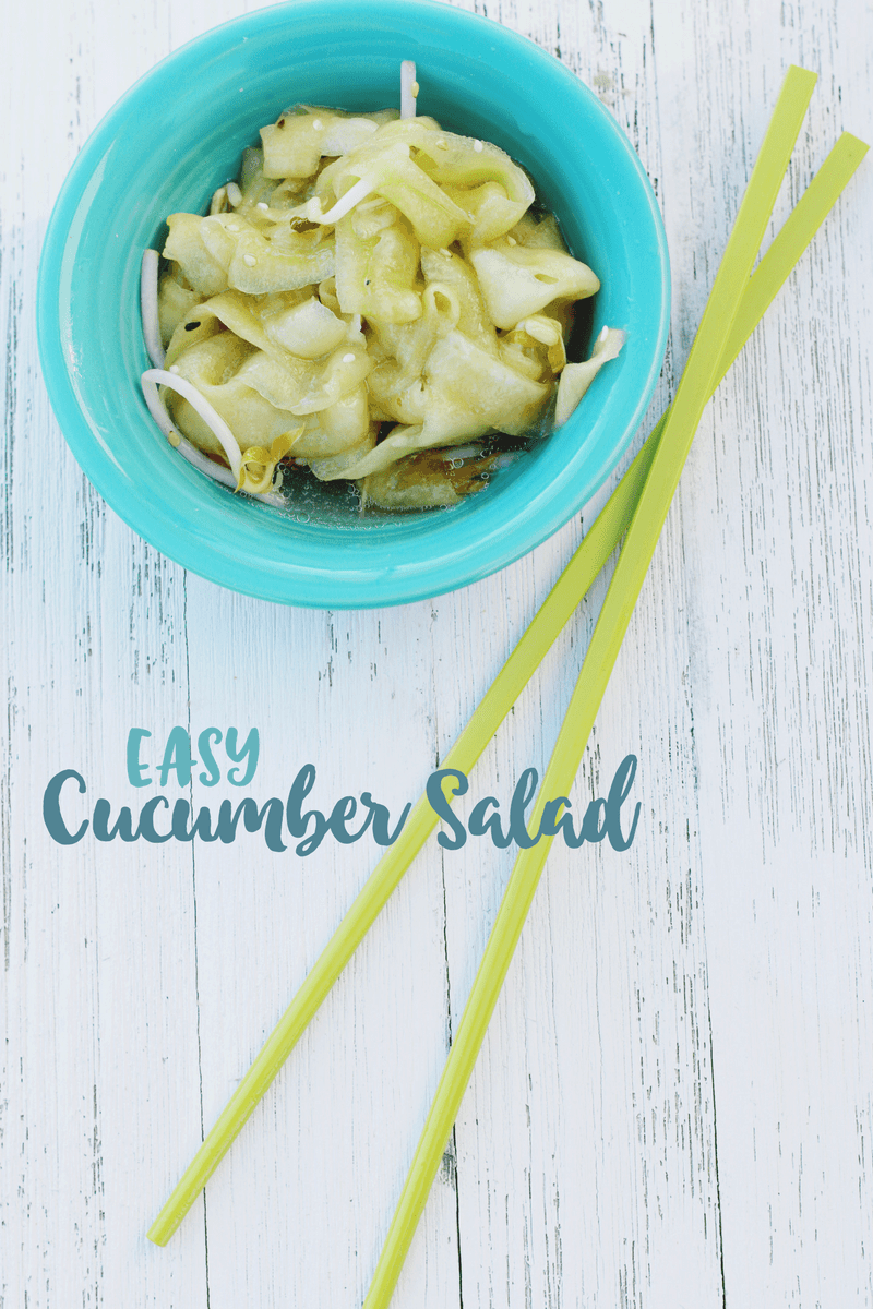 Asian Cucumber Salad Recipe