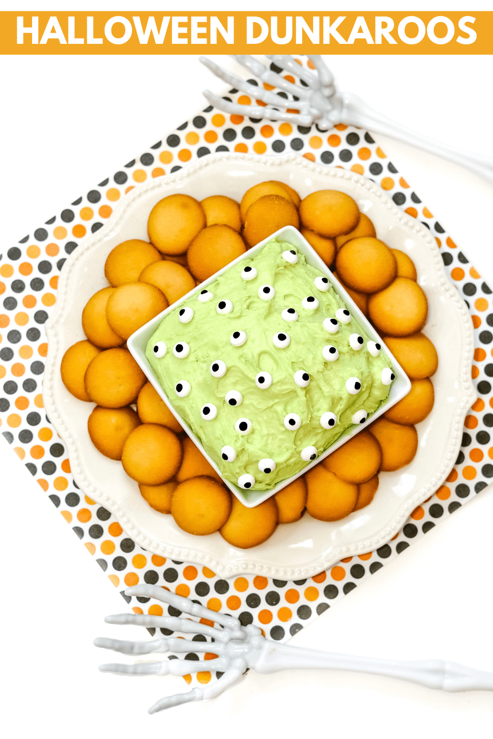 Easy Halloween Desserts: Halloween Dunkaroos Dip