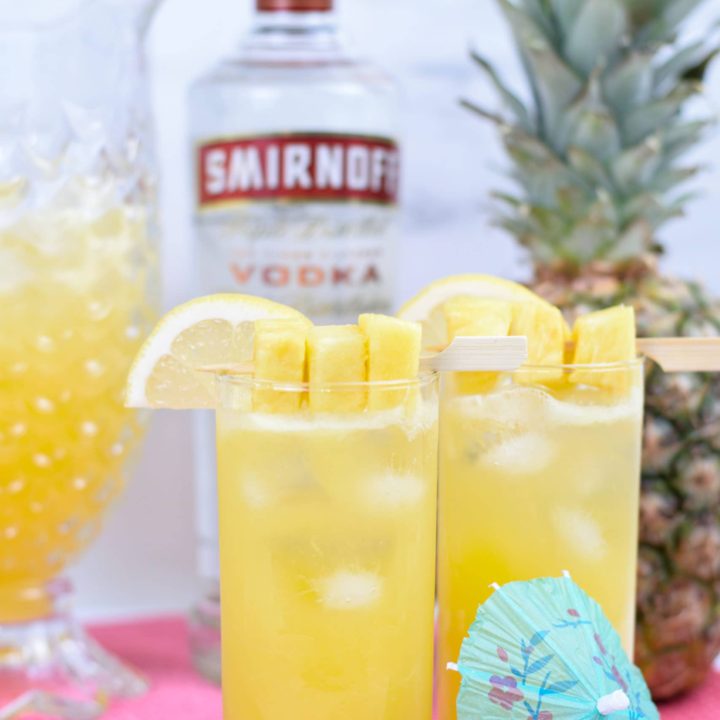 Vodka Pineapple Cocktail