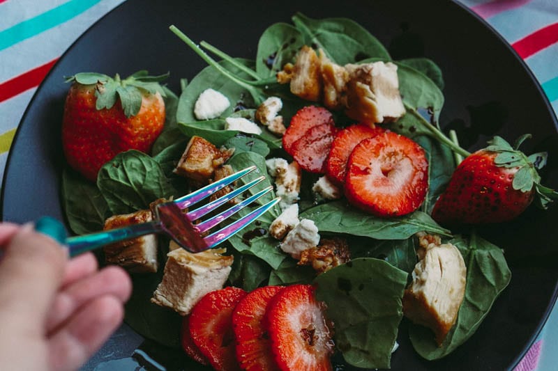 Strawberry Feta Salad Recipe