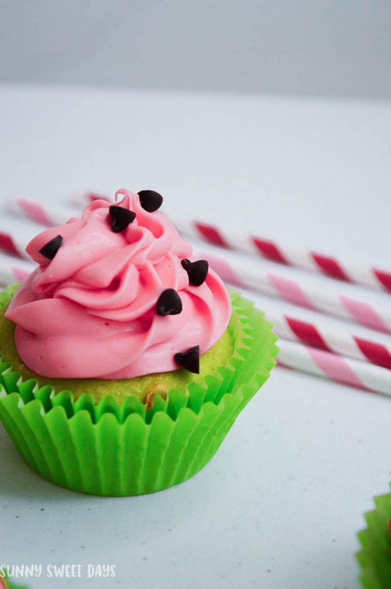 Watermelon Cupcakes