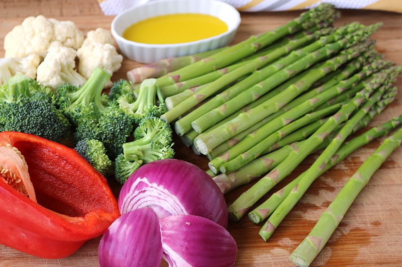 Whole 30 Roasted Vegetables